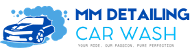 MM Detailing Car Wash Logo